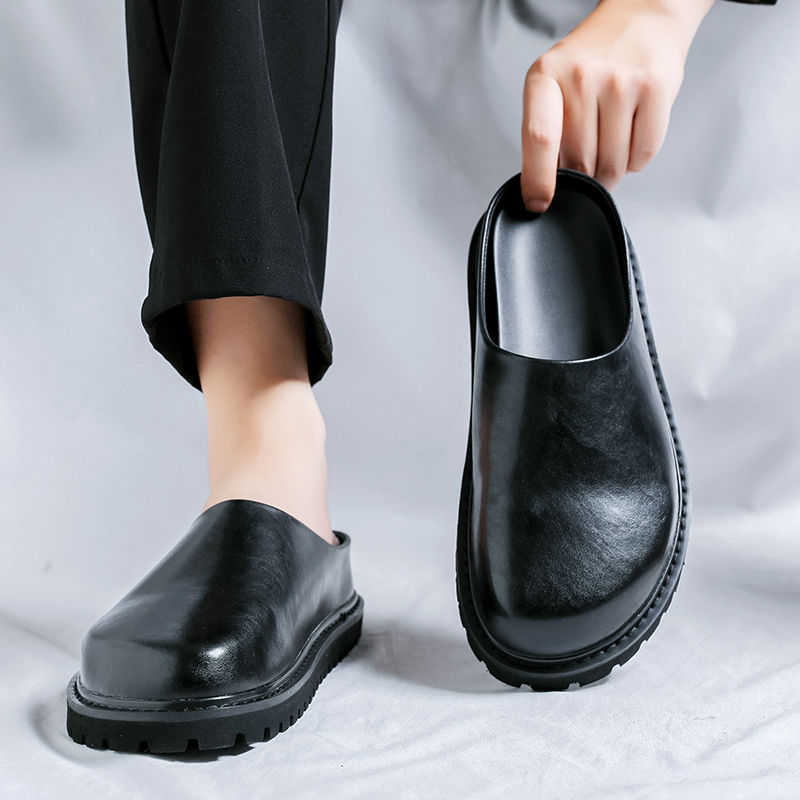 Platform Flats Leather Mules M - огляд і ціна Flip Flop Leather Men
