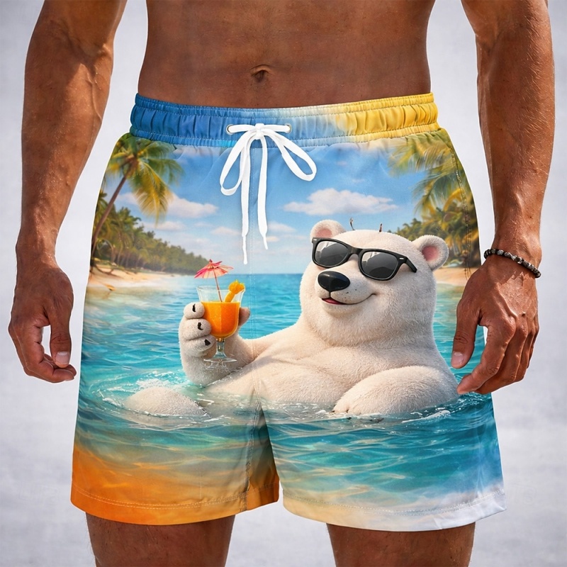 Funny Vacation Animal Graphic  - огляд і ціна Trunks Board Surf