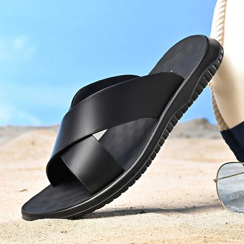 XIHAHA High Quality Big Size 4 - огляд і ціна Flip Flop Leather Men