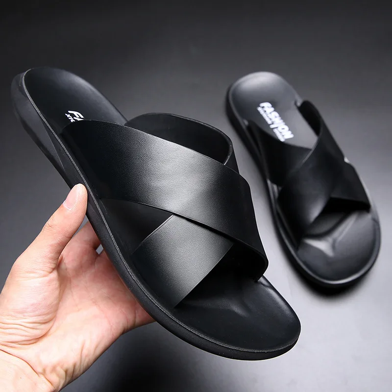 XIHAHA High Quality Big Size 4 - огляд і ціна Flip Flop Leather Men
