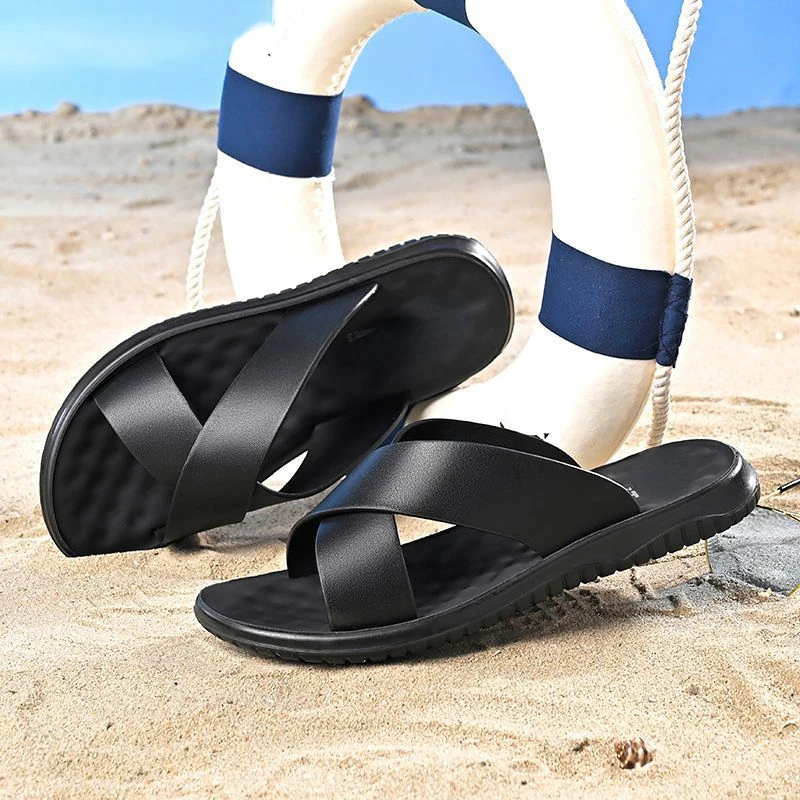 XIHAHA High Quality Big Size 4 - огляд і ціна Flip Flop Leather Men